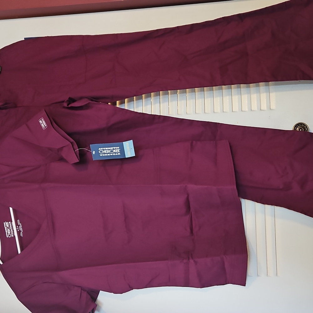 Burgundy Scrubs